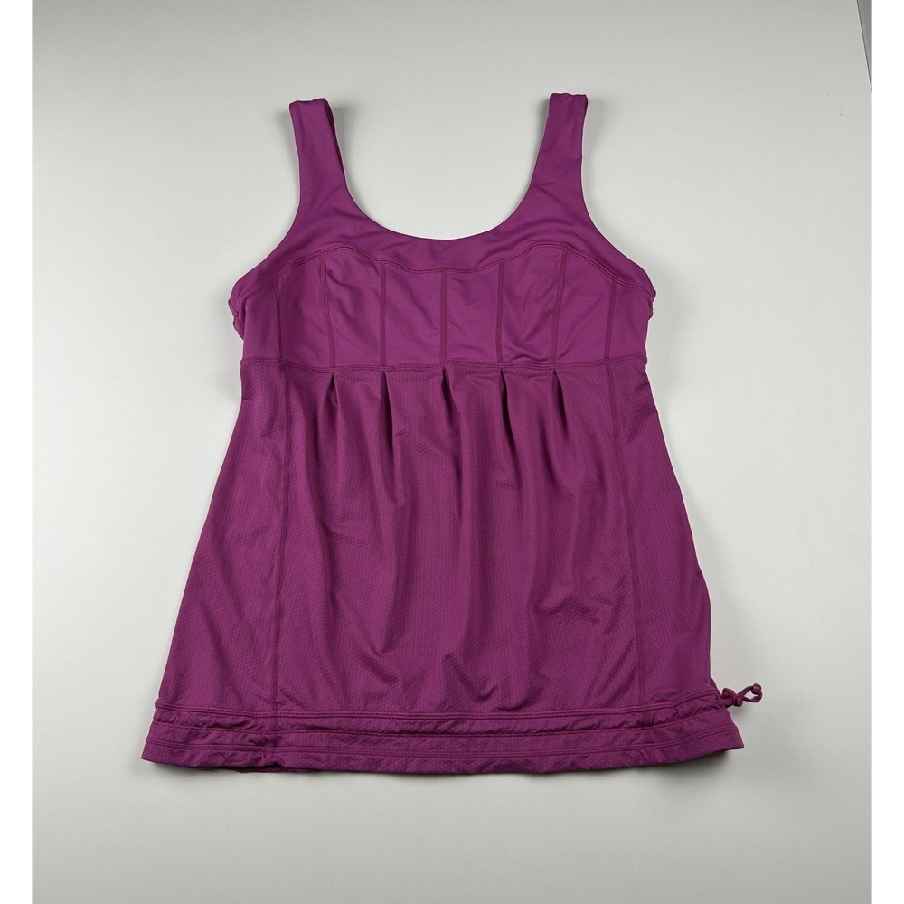 Lululemon Women's Run Chase Me Tank Ultra Violet Size 10 — No Tag